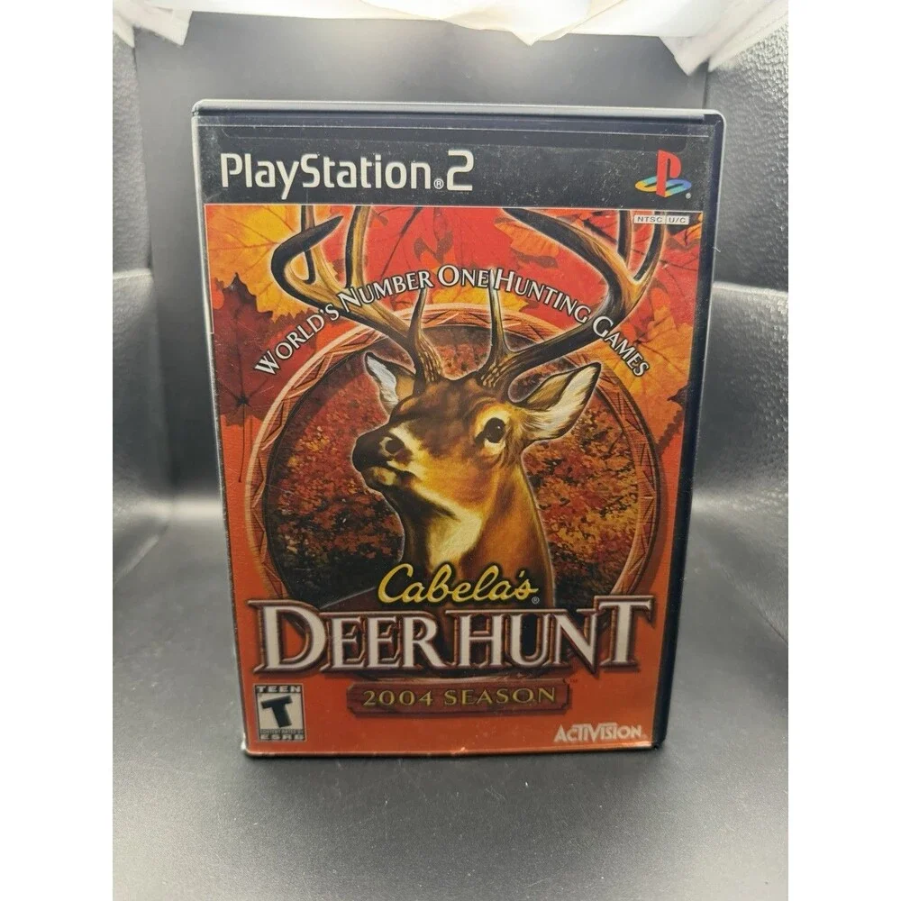 Sony PlayStation 2 PS2 Cabela's Deer Hunt 2004 Season Complete CIB, Tested, Nice